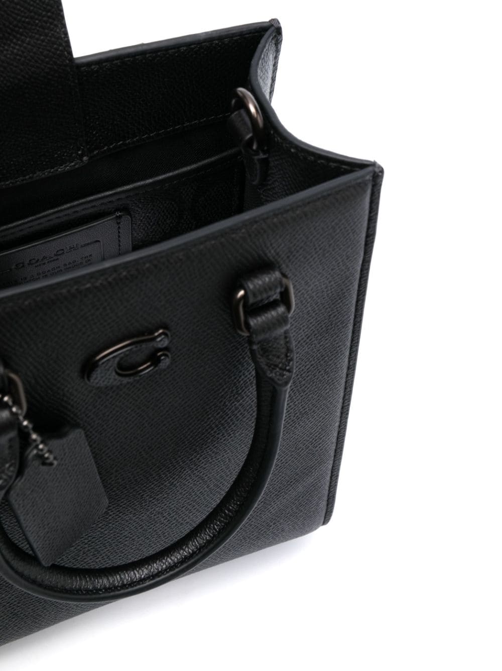 Coach logo plaque tote bag - Image 5