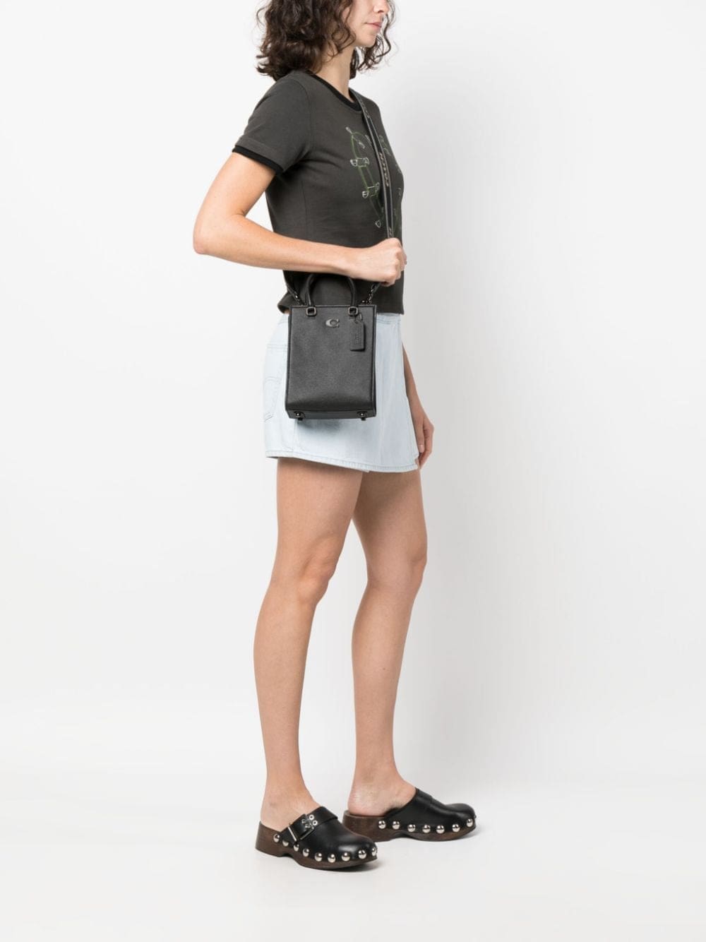 Coach logo plaque tote bag - Image 2