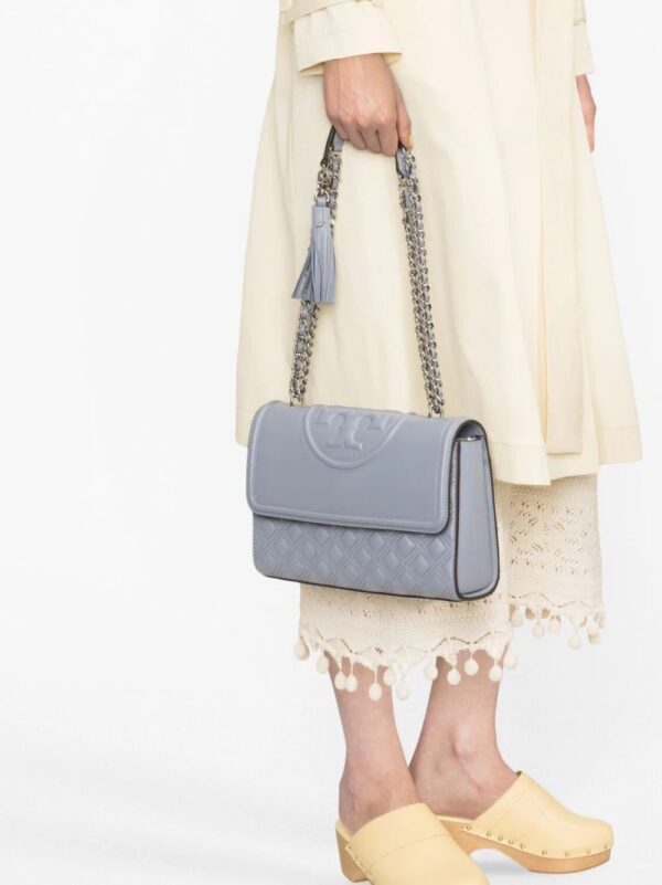 Tory Burch  Fleming quilted-leather shoulder bag - Image 2