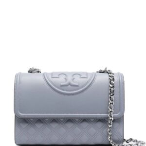 Tory Burch Fleming quilted-leather shoulder bag