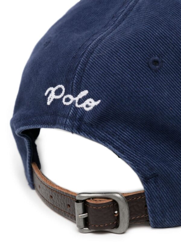 Polo Ralph Lauren logo-patch cotton baseball cap - Image 2
