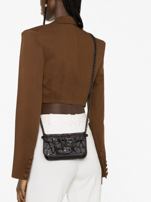 Valentino Garavani Locò Toile Iconographe shoulder bag - Image 3