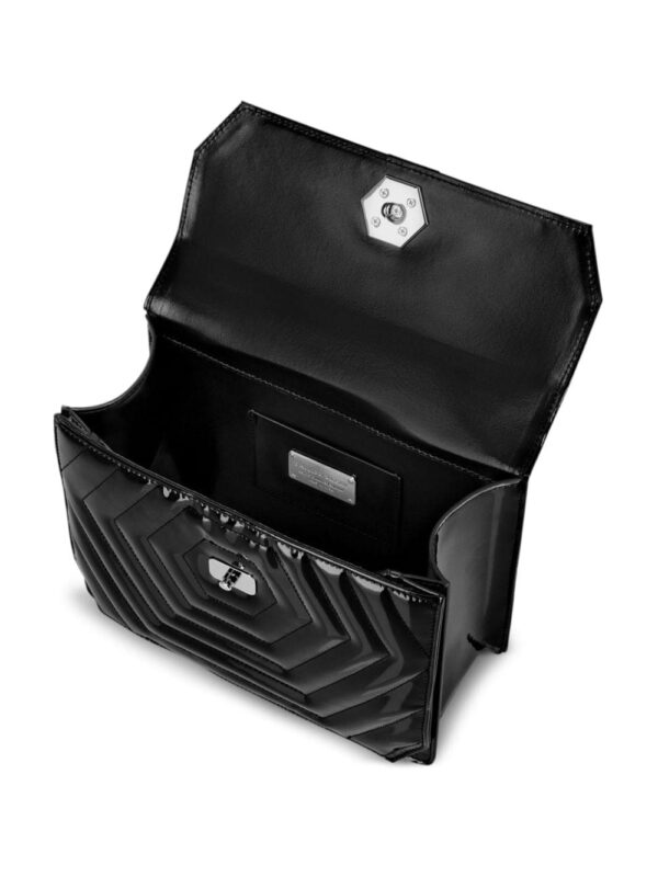 Philipp Plein Hexagon quilted tote bag - Image 4