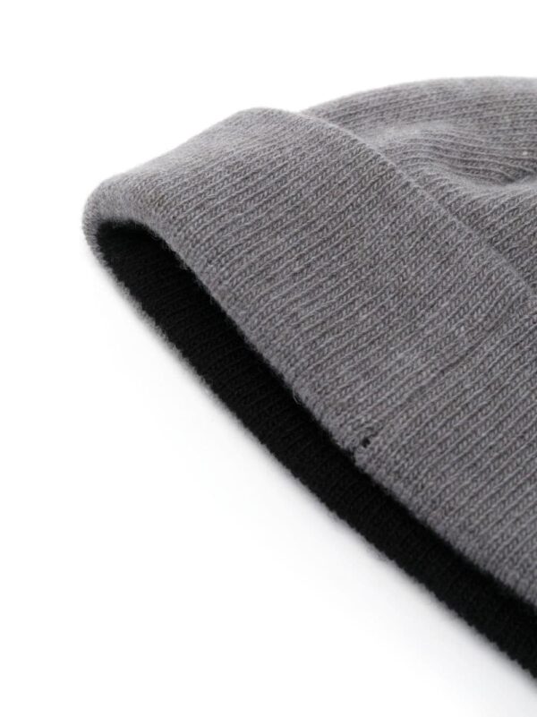 Philipp Plein gothic plein wool beanie hat - Image 2