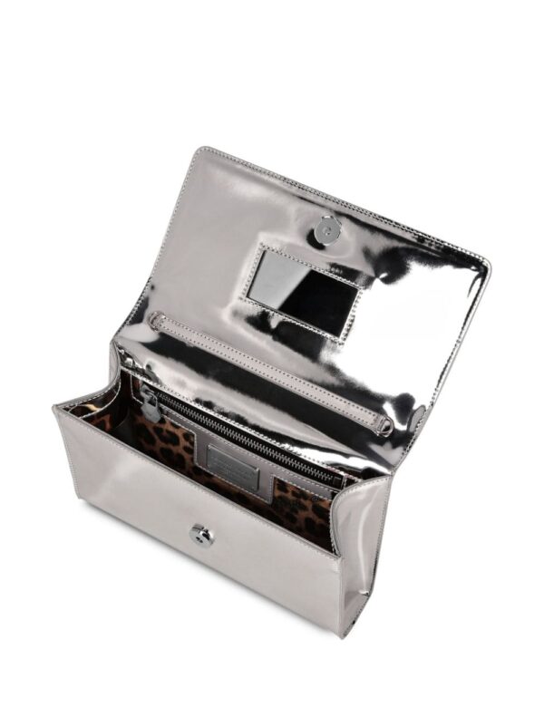 Philipp Plein Mirror leather clutch bag - Image 4