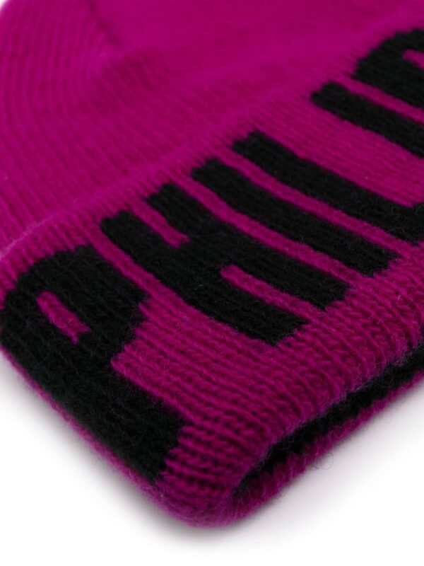 Philipp Plein Philipp Plein jacquard beanie - Image 2