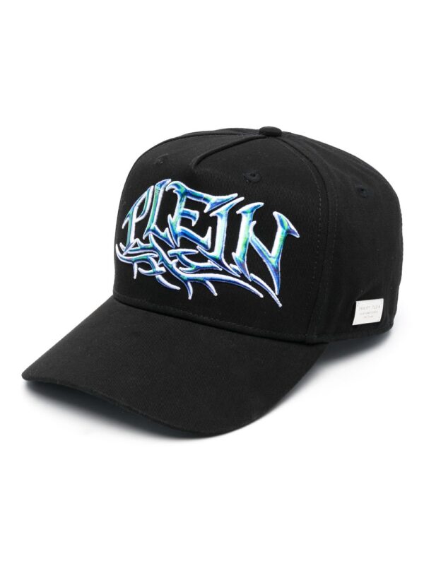 Philipp Plein logo-embroidered baseball cap