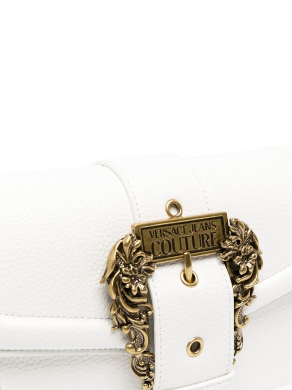 Versace Jeans Couture baroque-buckle satchel bag - Image 4