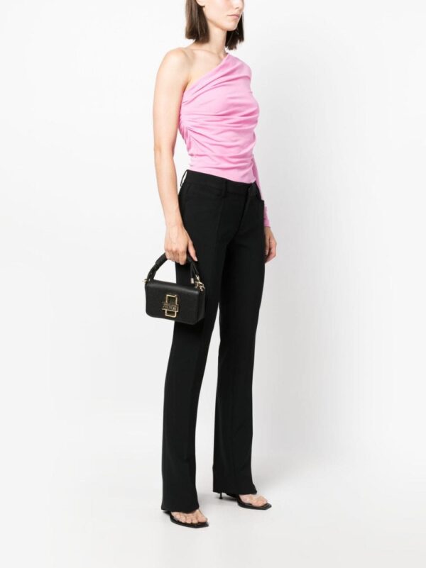 Versace Jeans Couture logo-plaque faux-leather shoulder bag - Image 2