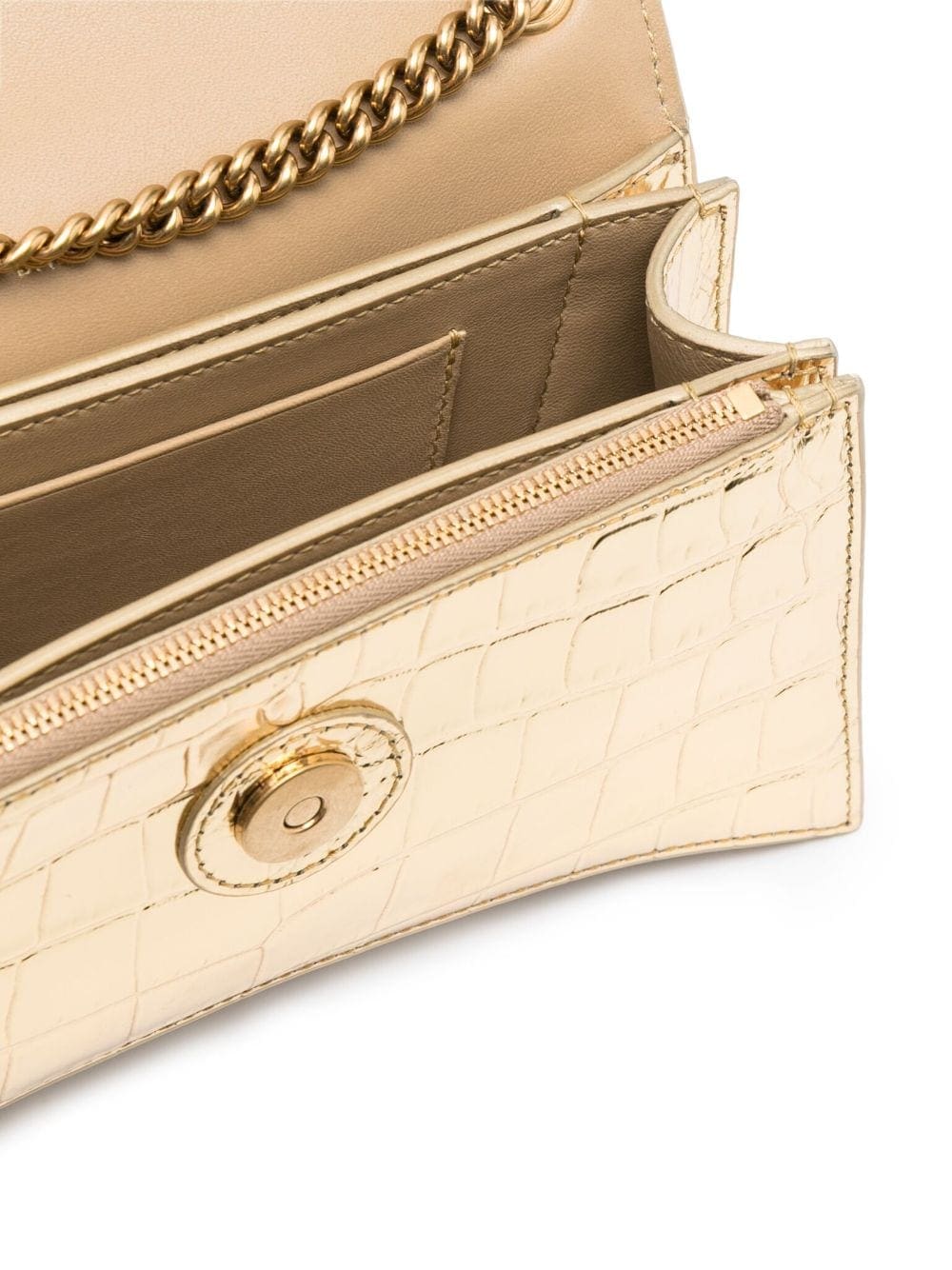 Balenciaga Crush XS metallic crossbody bag - Image 5