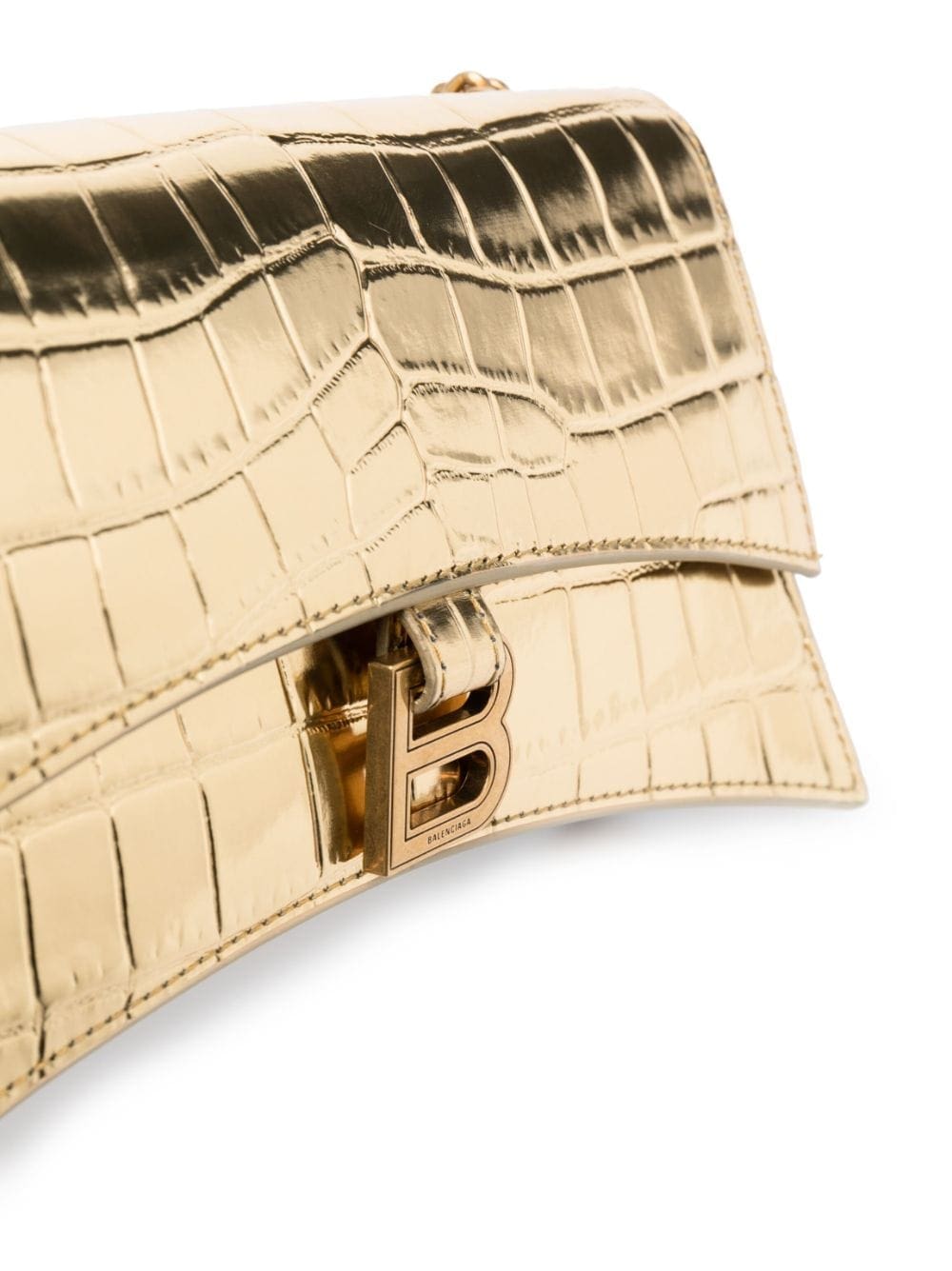 Balenciaga Crush XS metallic crossbody bag - Image 4