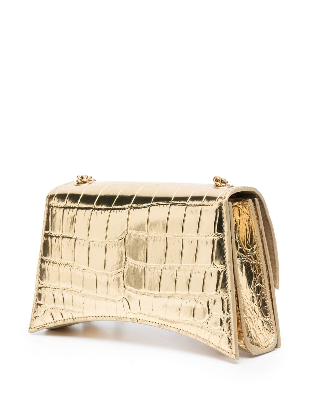 Balenciaga Crush XS metallic crossbody bag - Image 3