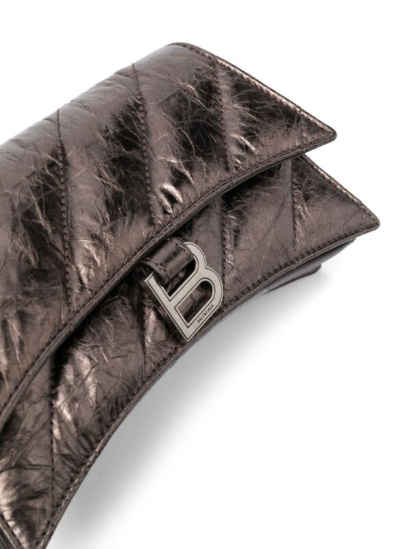 Balenciaga Crush XS leather shoulder bag - Image 4