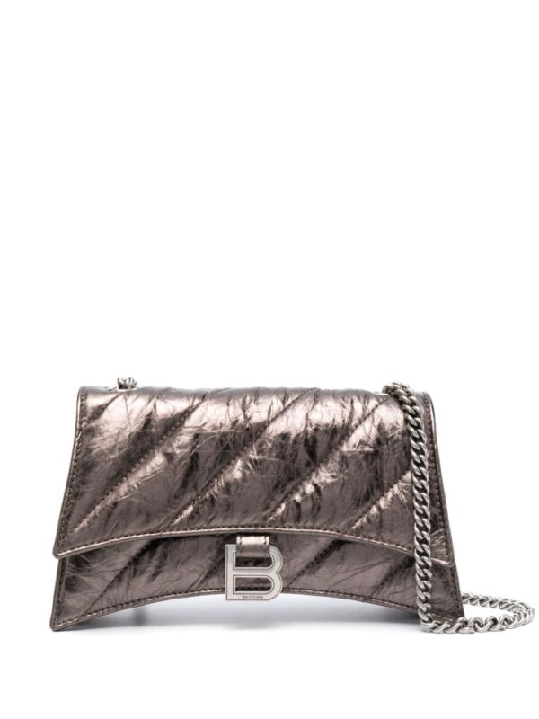 Balenciaga Crush XS leather shoulder bag
