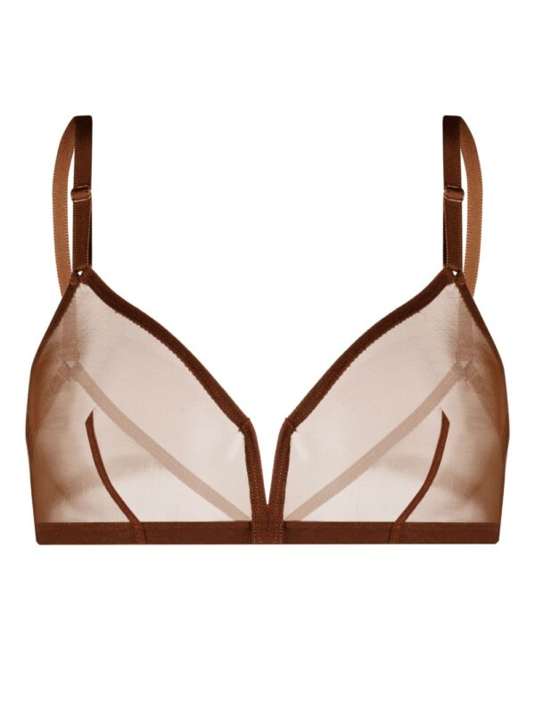 ERES  contrasting-trim spaghetti-strap bra