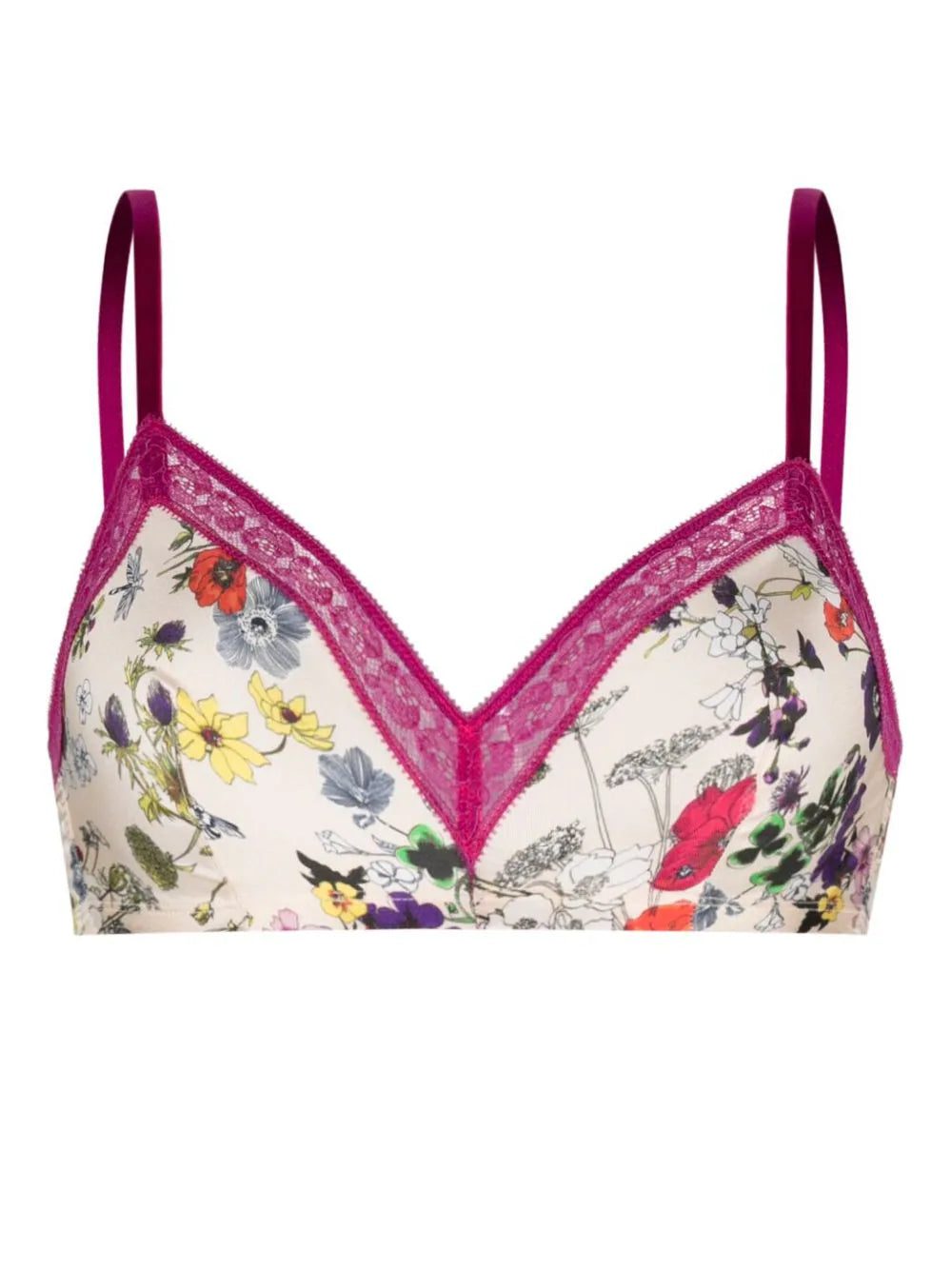 ERES Figuier floral-print triangle bra