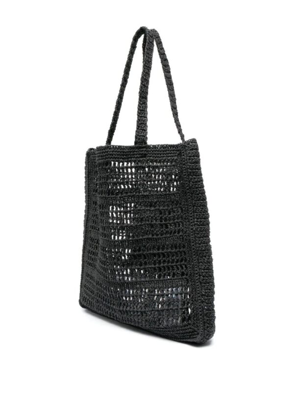 Tory Burch  Ella logo-embroidered crochet tote bag - Image 3