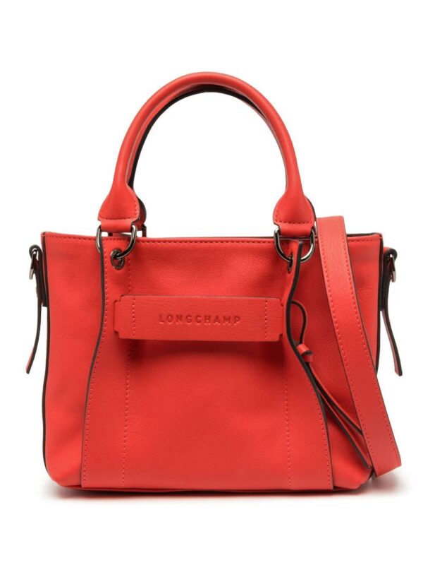 Longchamp  small 3D leather tote bag
