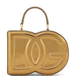 Dolce & Gabbana DG embossed metallic-effect bag
