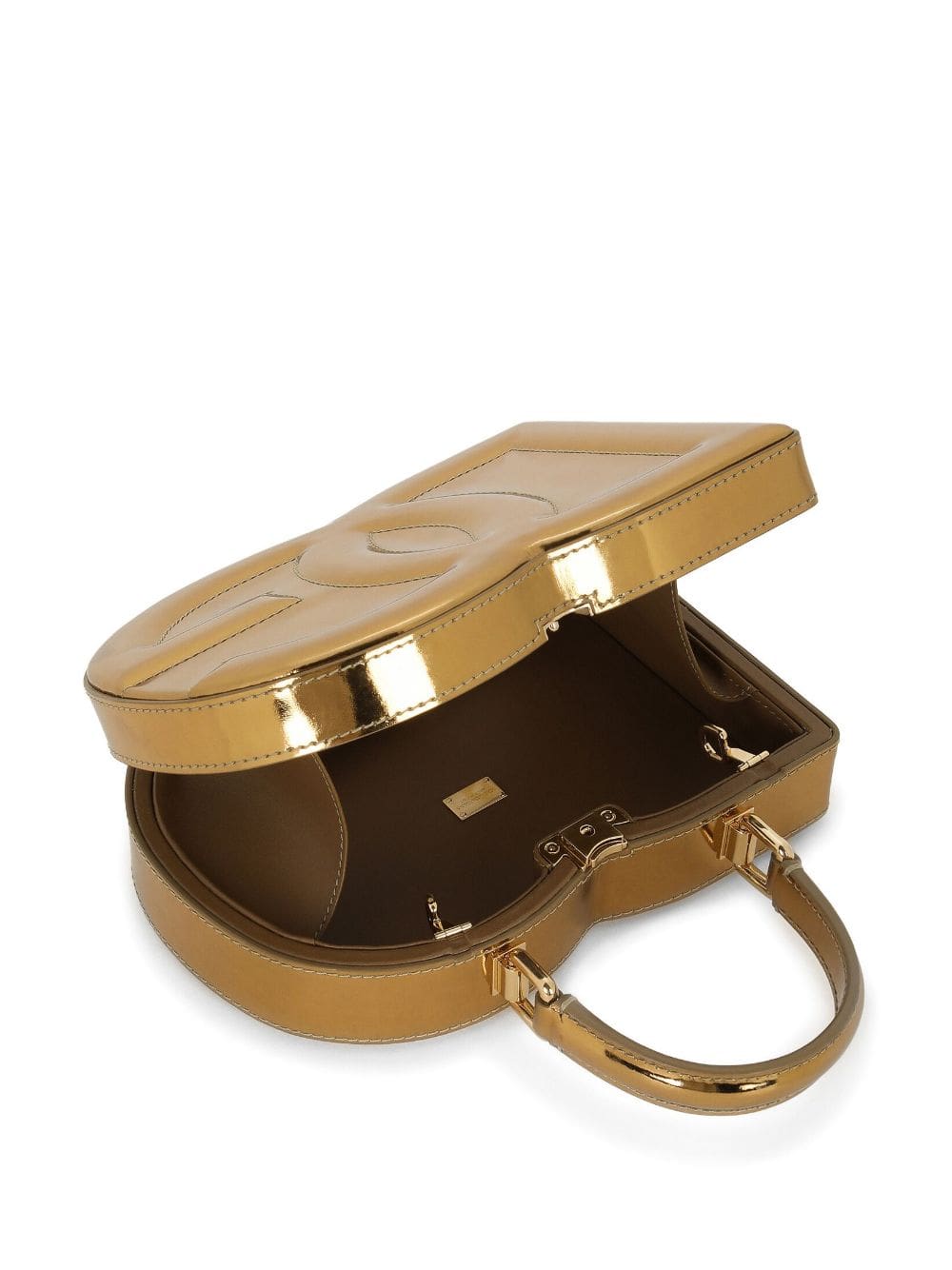 Dolce & Gabbana DG embossed metallic-effect bag - Image 5