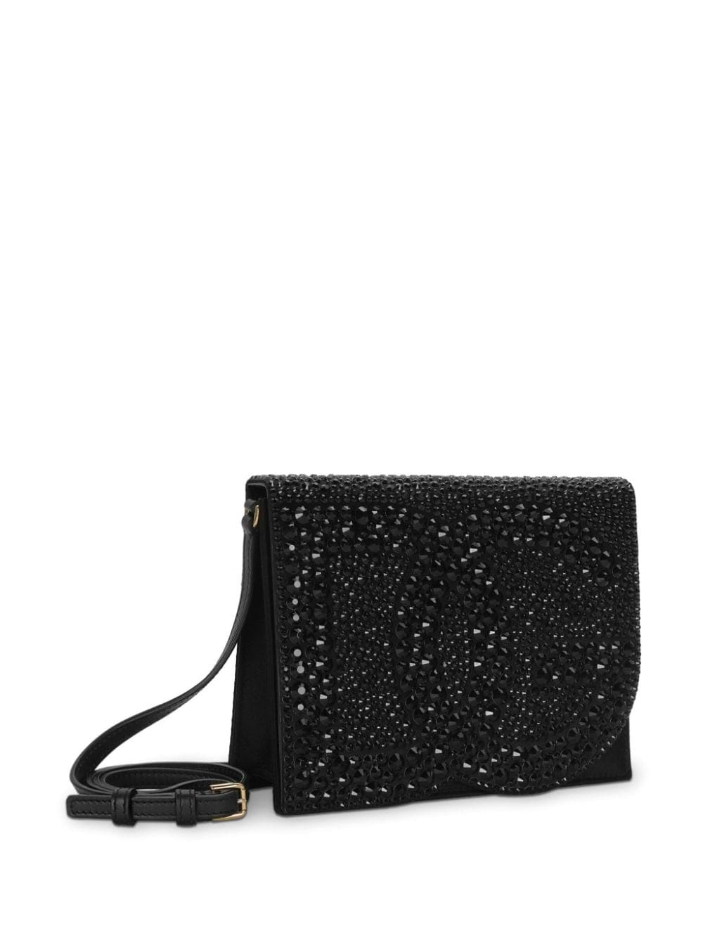 Dolce & Gabbana DG Logo rhinestone-embellished crossbody bag - Image 4