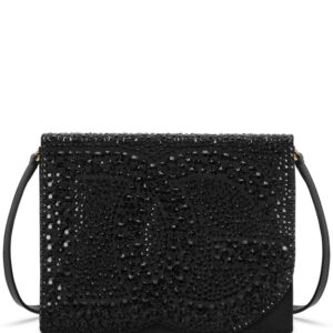 Dolce & Gabbana DG Logo rhinestone-embellished crossbody bag