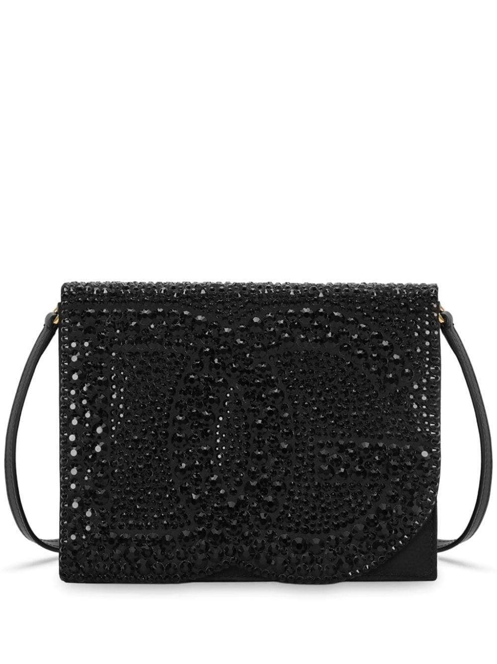 Dolce & Gabbana DG Logo rhinestone-embellished crossbody bag