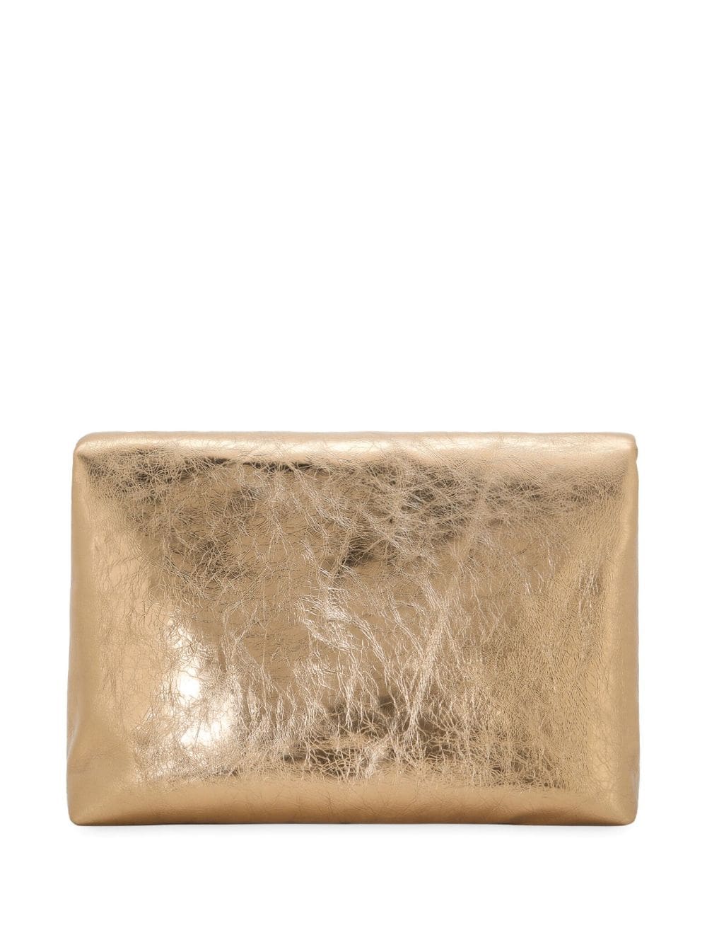 Dolce & Gabbana metallic-effect leather crossbody bag - Image 3