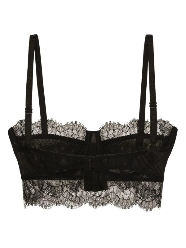 Dolce & Gabbana  Chantilly-lace balconette bra - Image 2