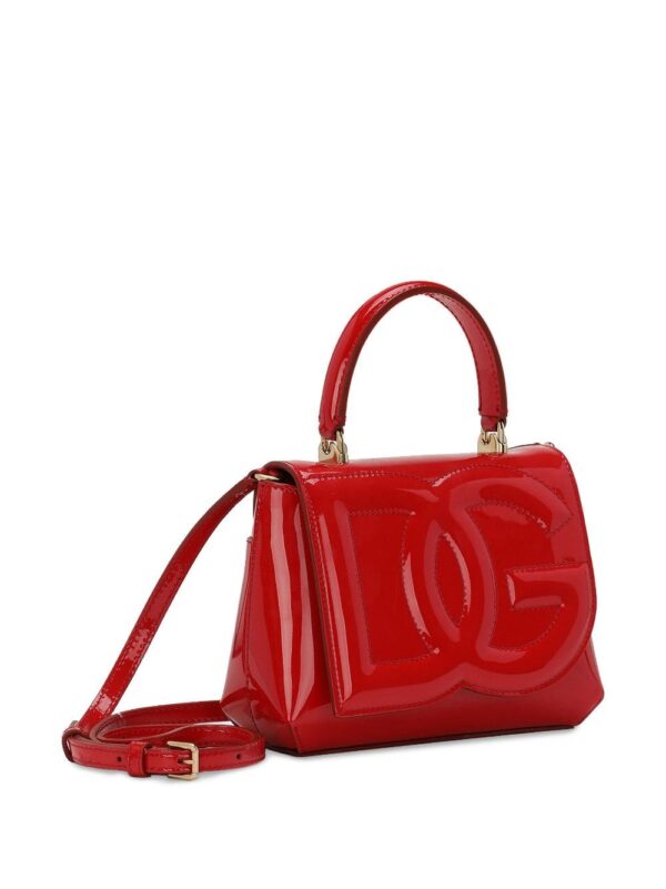 Dolce & Gabbana logo-embossed leather bag - Image 3