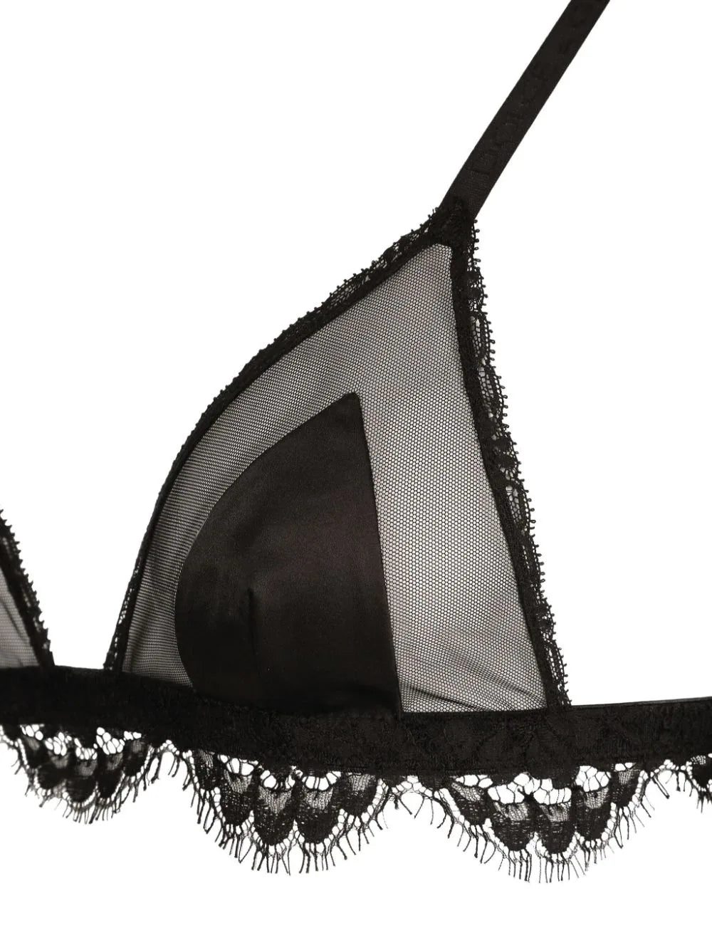 Dolce & Gabbana lace-detailing semi-sheer bra - Image 3