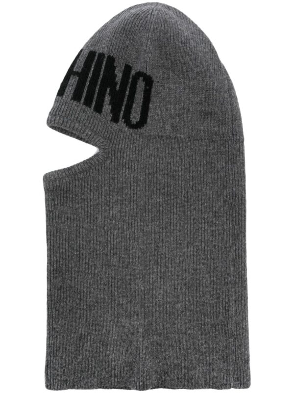 Moschino intarsia-knit beanie