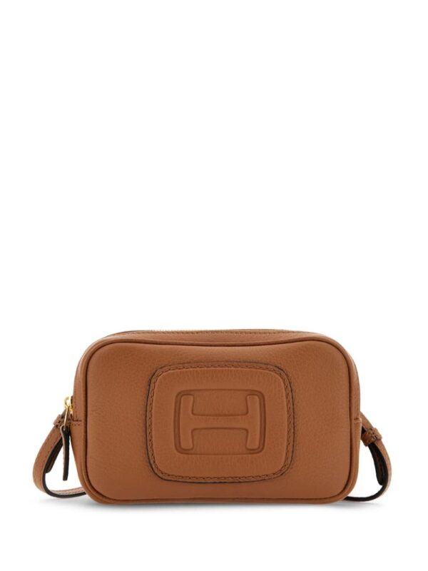 Hogan  mini H-bag logo-embossed leather bag