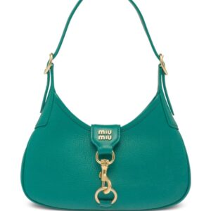 Miu Miu  Madras leather shoulder bag