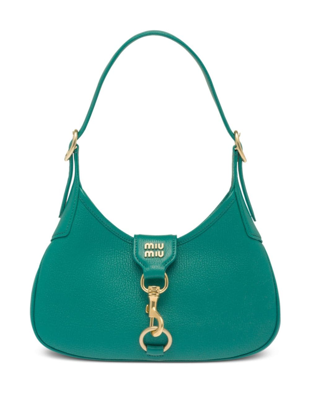 Miu Miu Madras leather shoulder bag