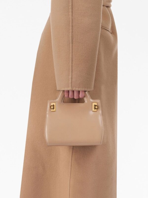 Ferragamo mini Wanda leather tote bag - Image 3