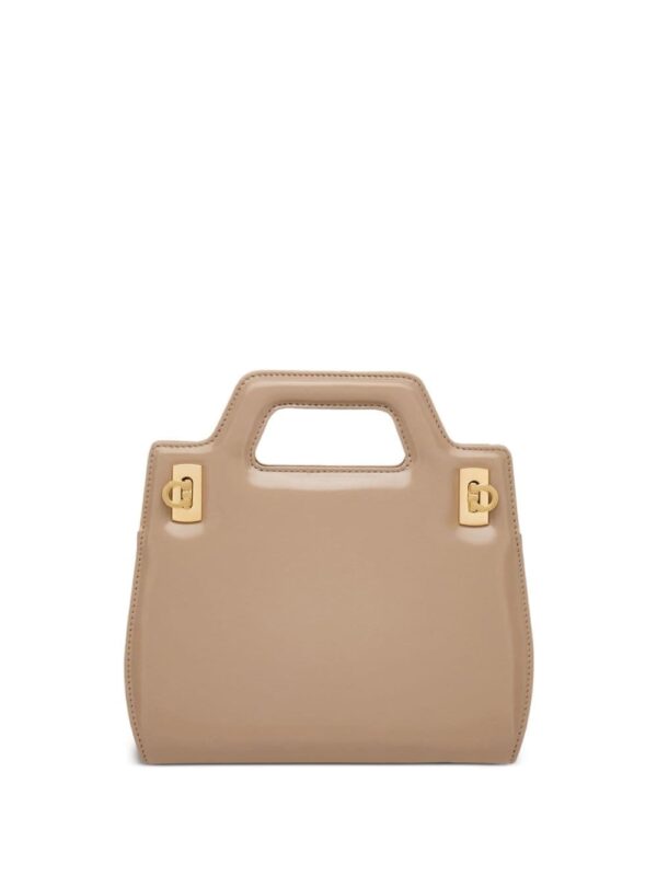 Ferragamo mini Wanda leather tote bag
