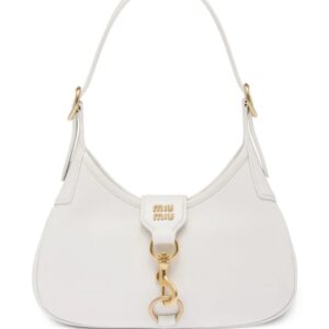 Miu Miu  Madras leather shoulder bag