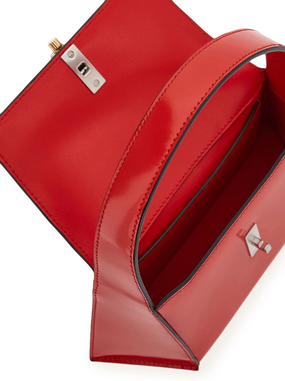 Ferragamo Geometric leather shoulder bag - Image 4