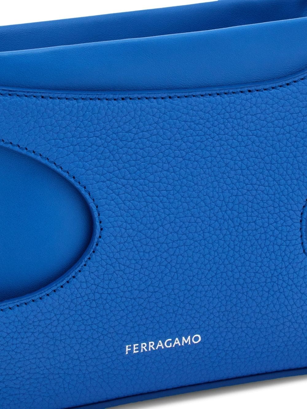 Ferragamo cut-out detailing leather mini bag - Image 5