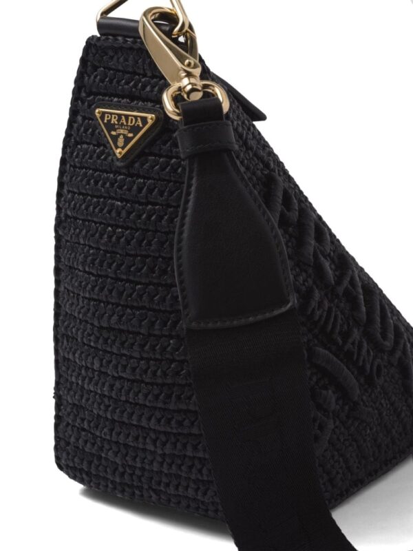 Prada Triangle crochet shoulder bag - Image 5