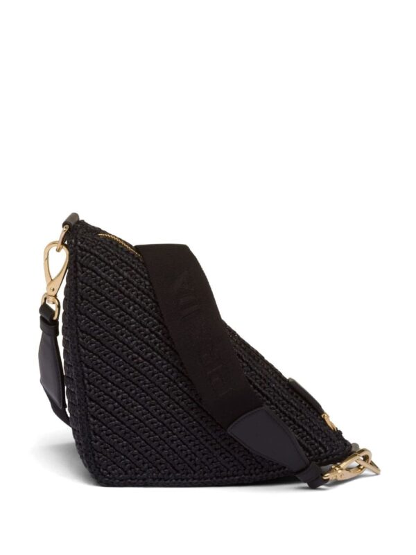 Prada Triangle crochet shoulder bag - Image 4