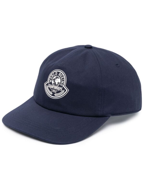 Moncler logo-print cotton baseball cap
