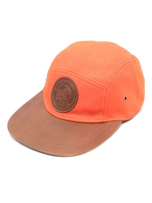 Polo Ralph Lauren logo-patch felted cap