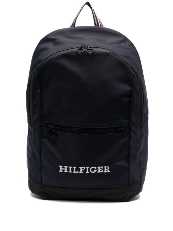 Tommy Hilfiger logo-embroidered backpack