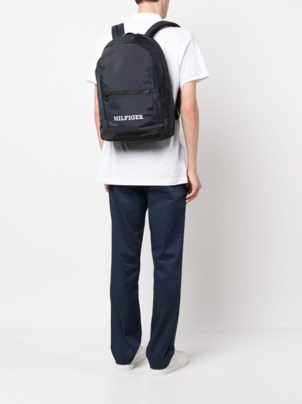 Tommy Hilfiger logo-embroidered backpack - Image 2