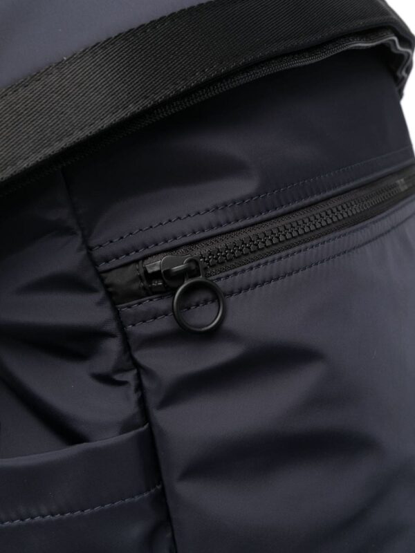 Tommy Hilfiger logo-embroidered folded top backpack - Image 4