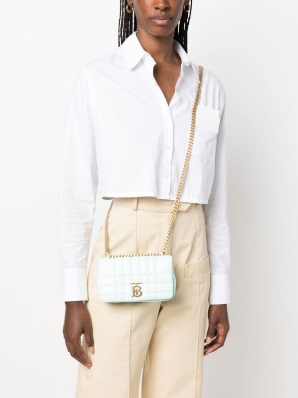 Burberry TB monogram Lola quilted bag - Image 2