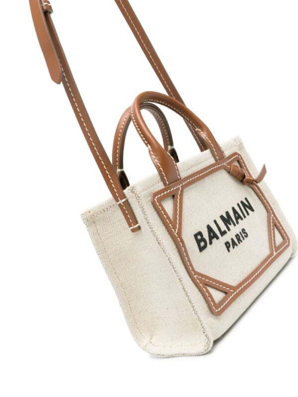 Balmain mini B-Army canvas bag - Image 5