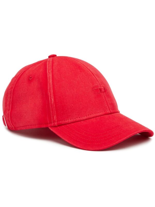 Diesel C-Run-Wash logo-embroidered cap